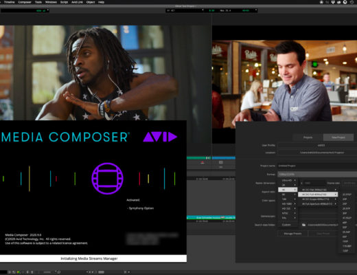 Avid Media Composer editing NLE