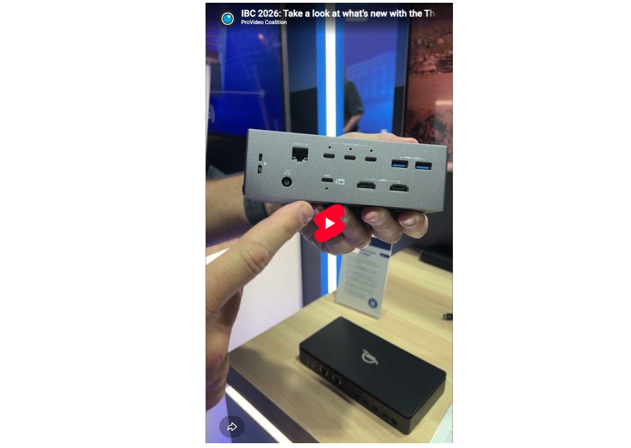 PVC at IBC 2026: Take a look at what’s new with the Thunderbolt 5 Dock from OWC 27