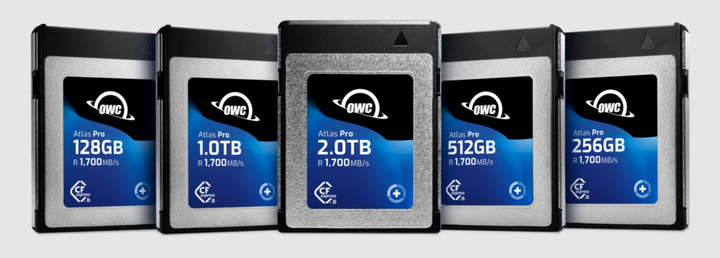 OWC announces Atlas Pro Ultra cards for content creators