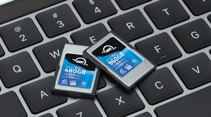 OWC: Atlas Pro CFexpress 4.0 Type A cards for Sony now available