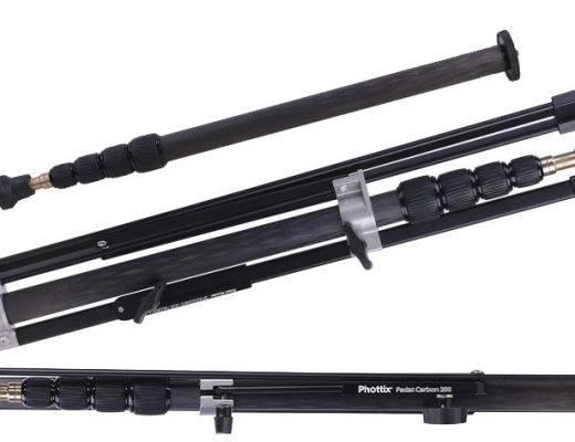 Phottix Padat Carbon 200: a light stand, monopod and boom