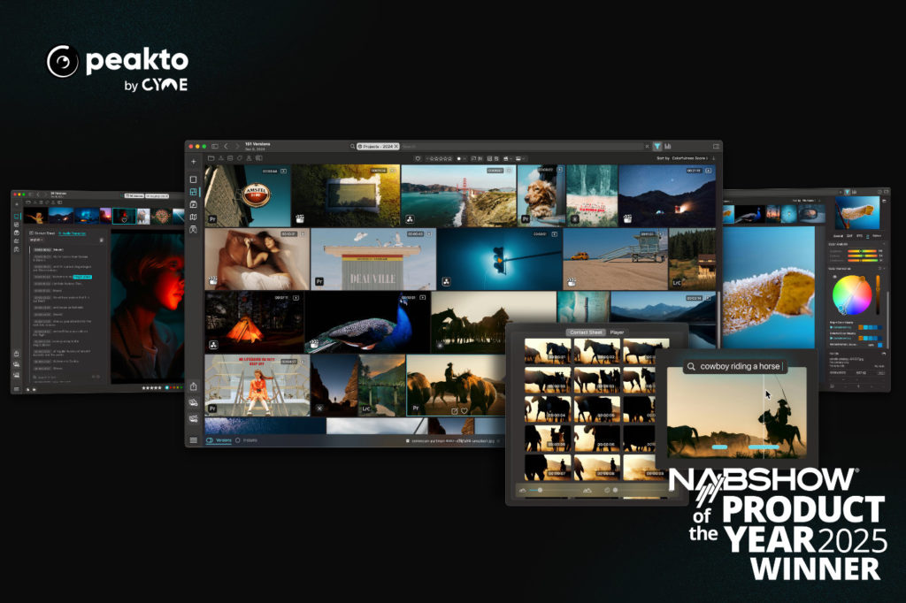 Peakto wins Product of the Year Award at NAB Show 2025