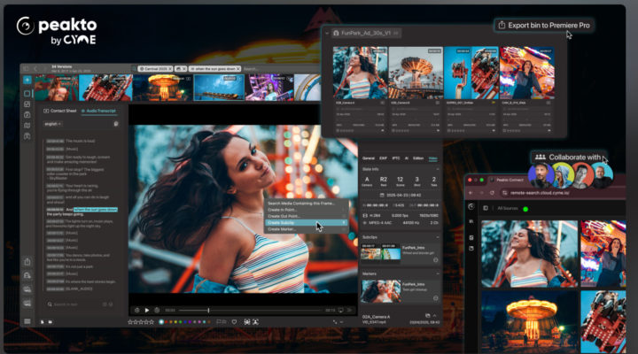 New Peakto Pro is a tool for professional videographers