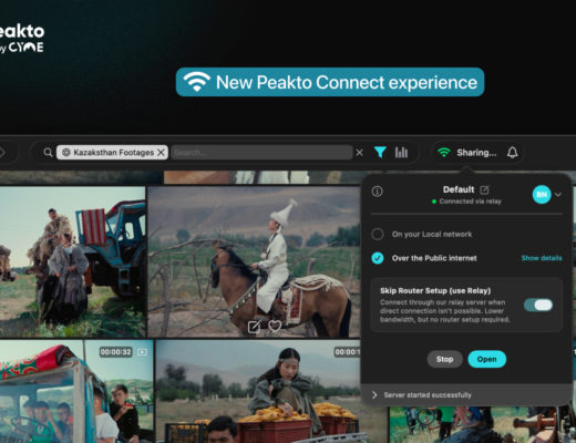 Peakto introduces Relay mode to simplify remote workflows