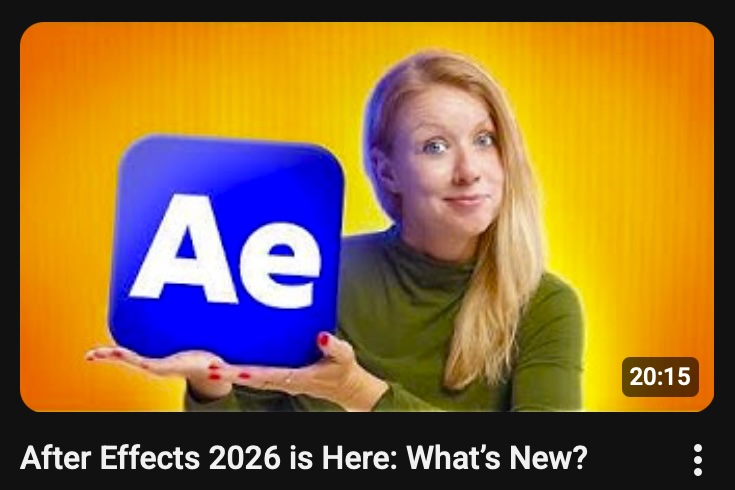 After Effects Portal May 2026 11