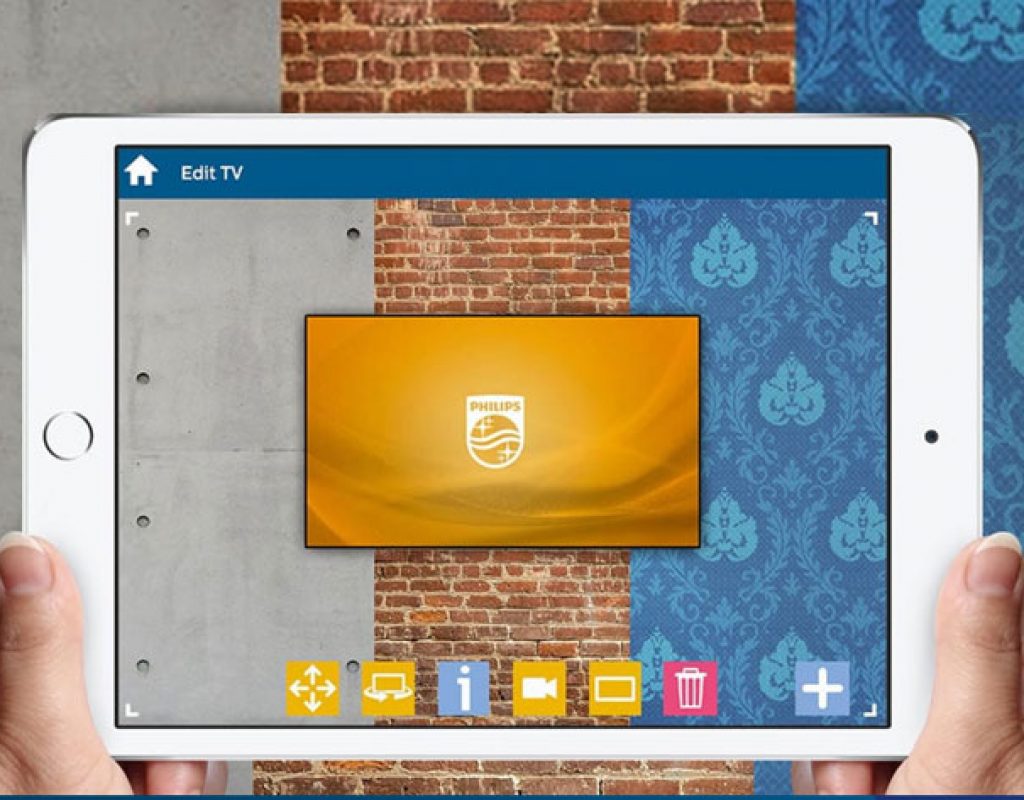 Philips ARc: one app to configure video walls… no ladder needed