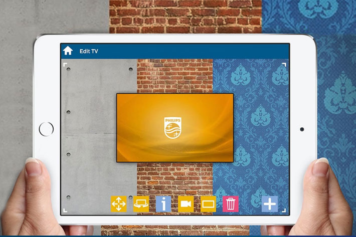 Philips ARc: one app to configure video walls… no ladder needed