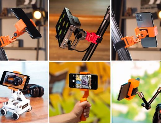 PhoneGRIP 3D: a printable phone holder from edelkrone
