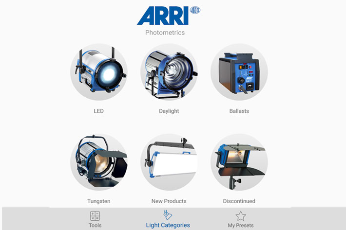 Photometrics: all ARRI products inside a smartphone