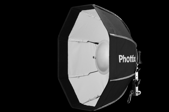 Phottix Spartan: beauty dish and softbox
