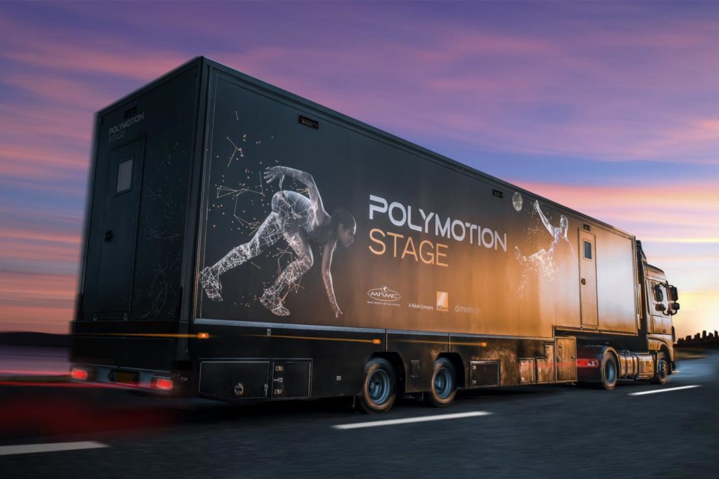 Polymotion Stage Truck: world’s first volumetric studio on wheels