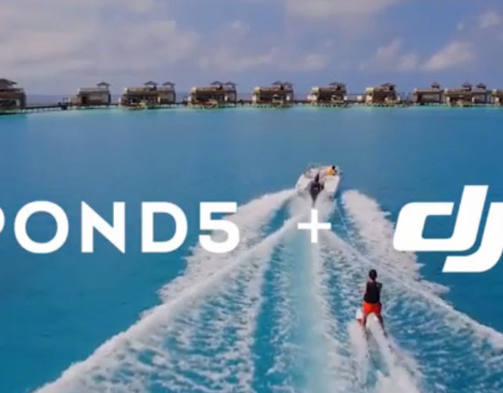 Pond5 DJI licensable aerial drone footage collection launched