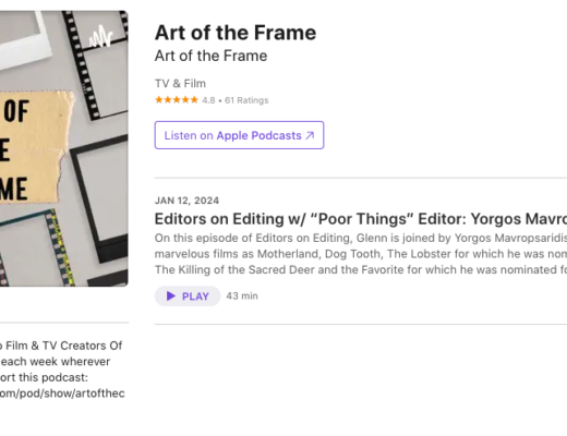 Art of the Frame Podcast: Editors on Editing with “Poor Things” Editor: Yorgos Mavropsaridis 5