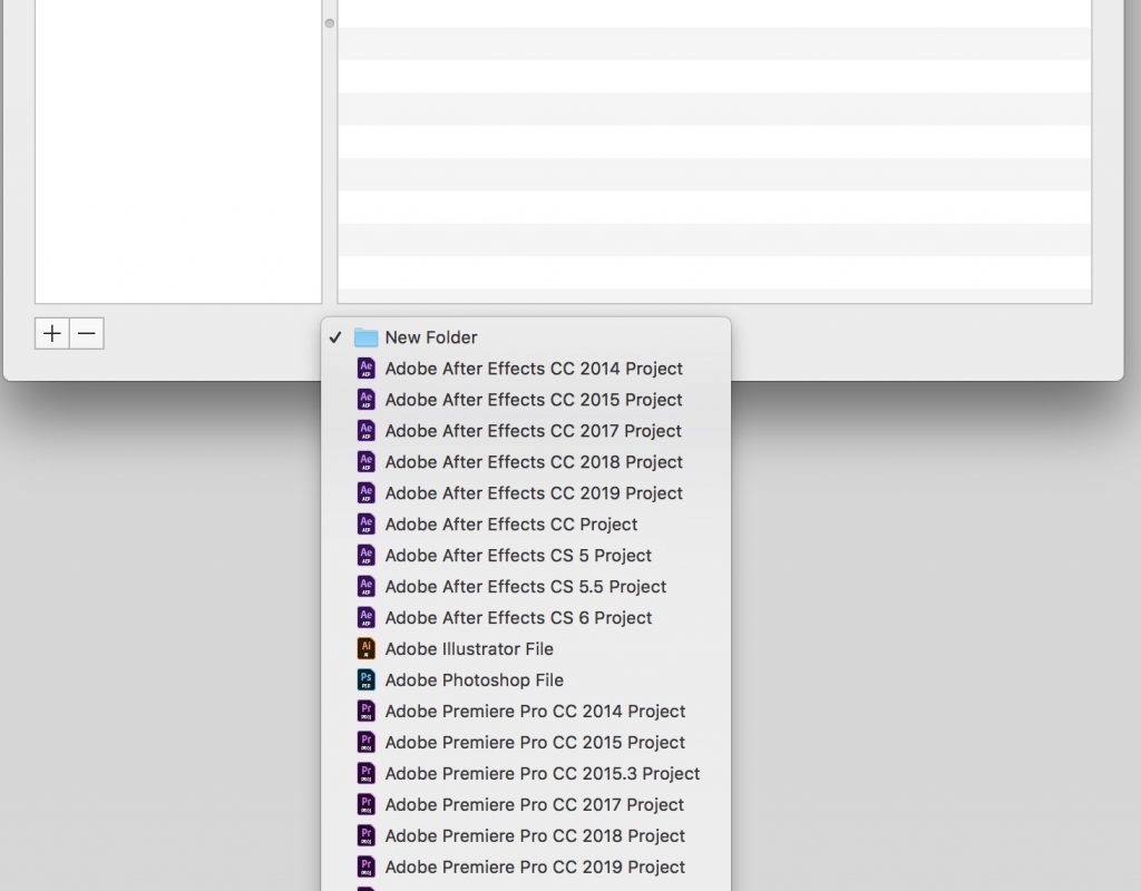 Recreating an empty folder structure on the Mac 1