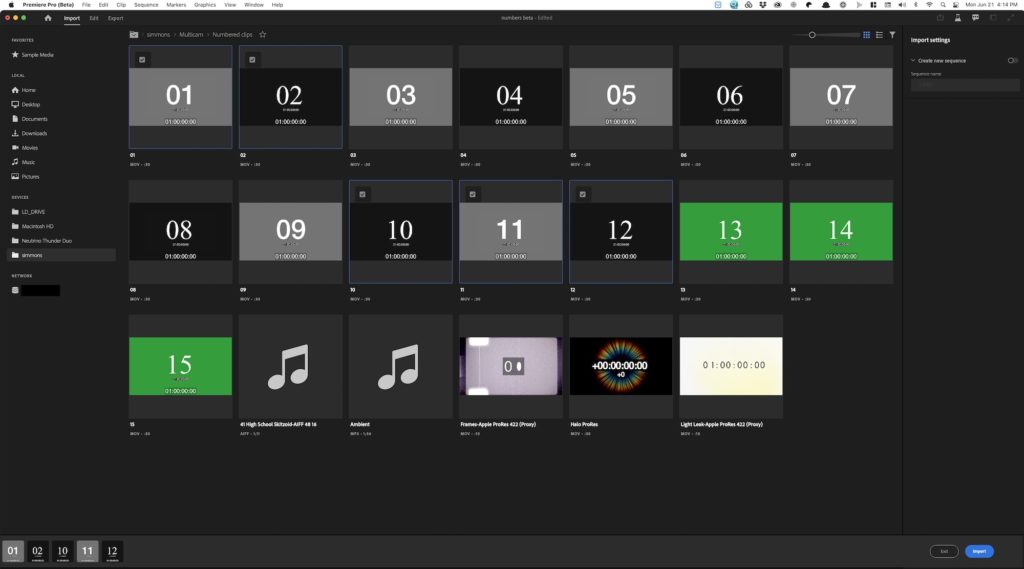 A new Adobe Premiere Pro experience begins with new IMPORT and EXPORT workflows 25