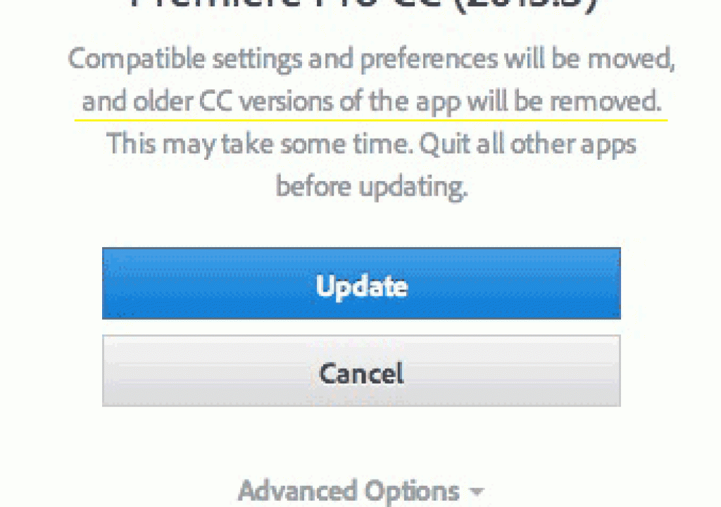 How to upgrade your NLE software mid-project. Not that you should. 1
