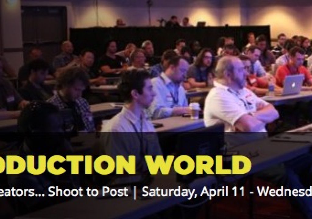 My NAB 2015 Post|Production World sessions 1
