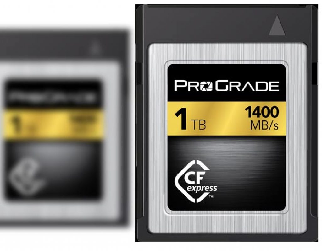CFexpress 1.0 Technology in 1TB capacity on show at NAB 2018