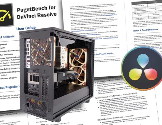 PugetBench for DaVinci Resolve: testing using real-world projects
