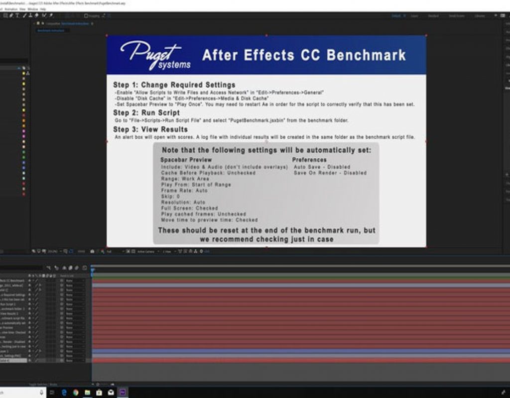 Test your PC or Mac for an optimal After Effects workflow Puget Systems