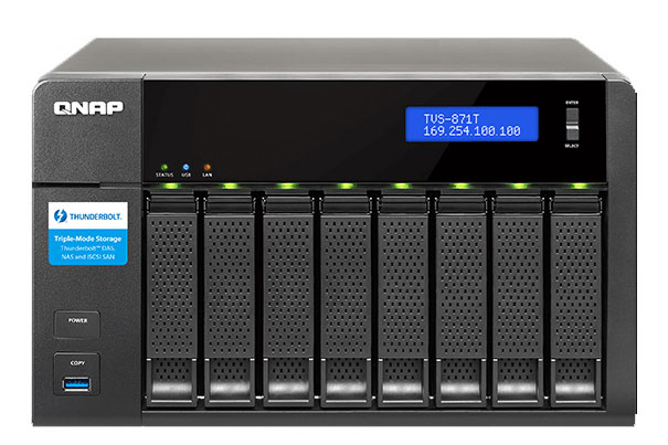 Thunderbolt 2 NAS with dual 10GbE ports 3
