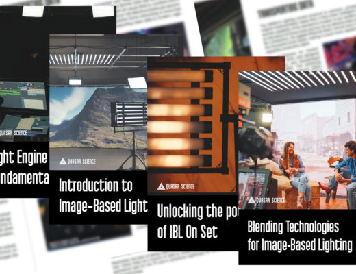 Quasar Science releases free eBooks about Virtual Production lighting 