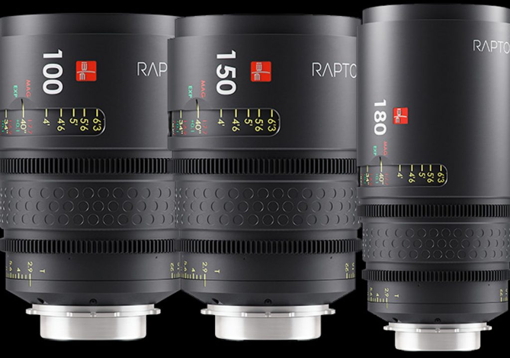 Raptor lenses landed in Hollywood
