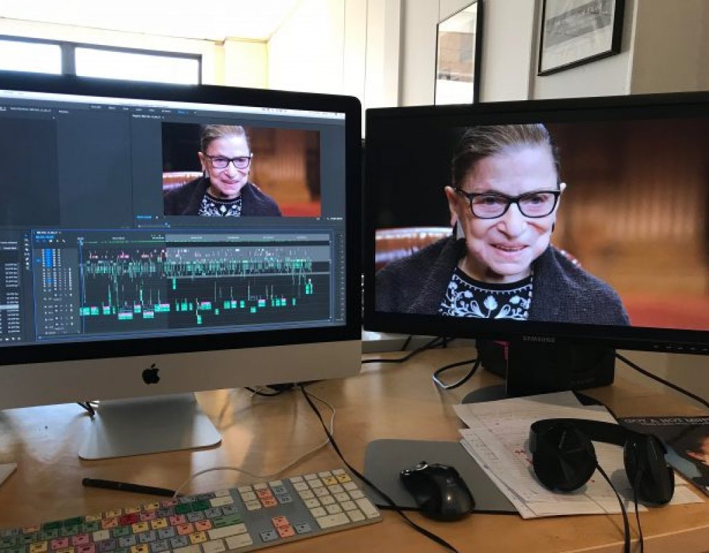Editor Carla Gutierrez on crafting "RBG" 5