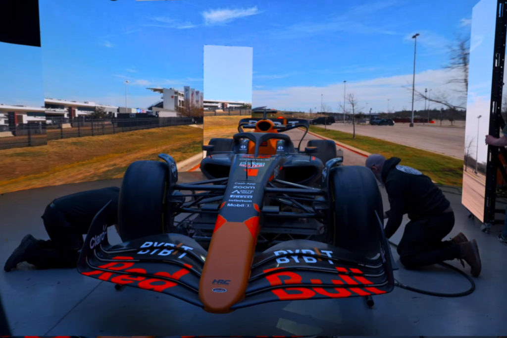 The first ever Formula 1 Virtual Production shoot