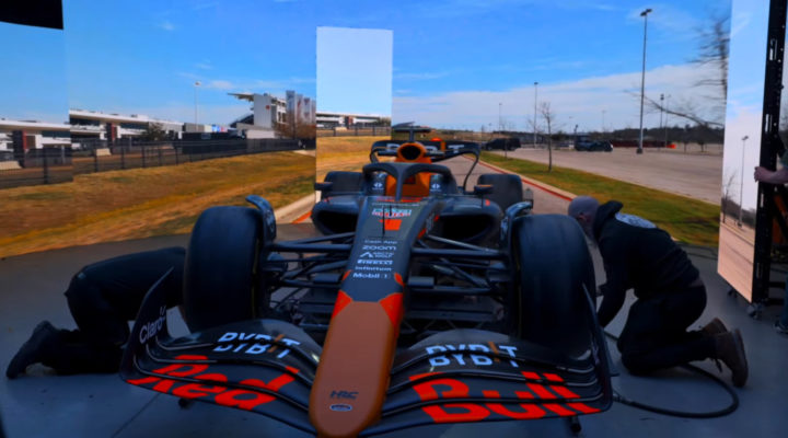 The first ever Formula 1 Virtual Production shoot