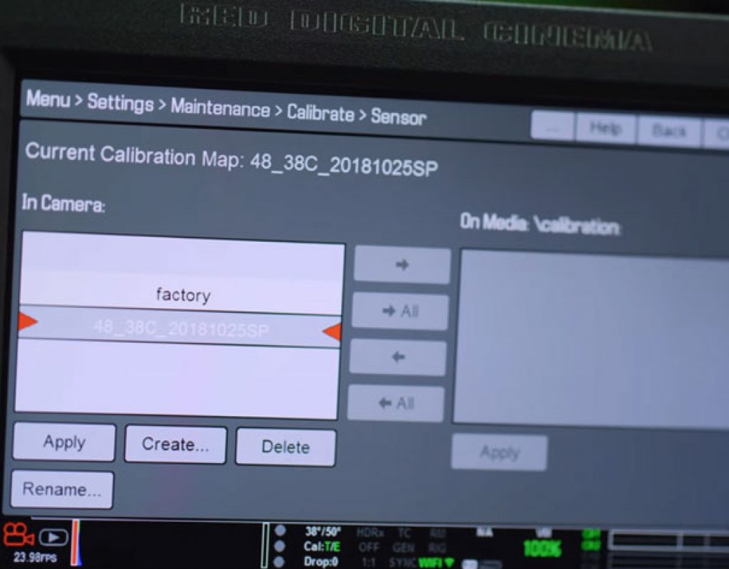 RED Tech explains Black Shade Calibration