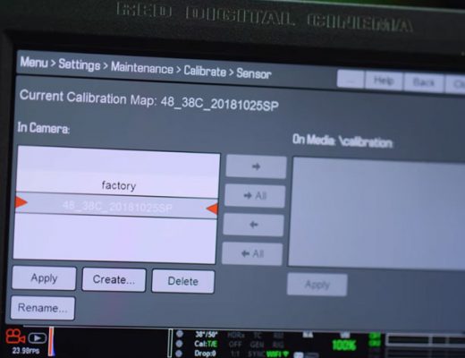 RED Tech explains Black Shade Calibration