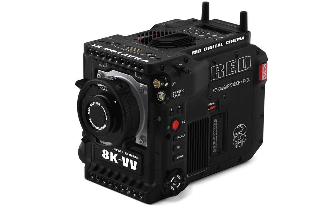 RED DIGITAL CINEMA launches new V-RAPTOR XL 8K VV