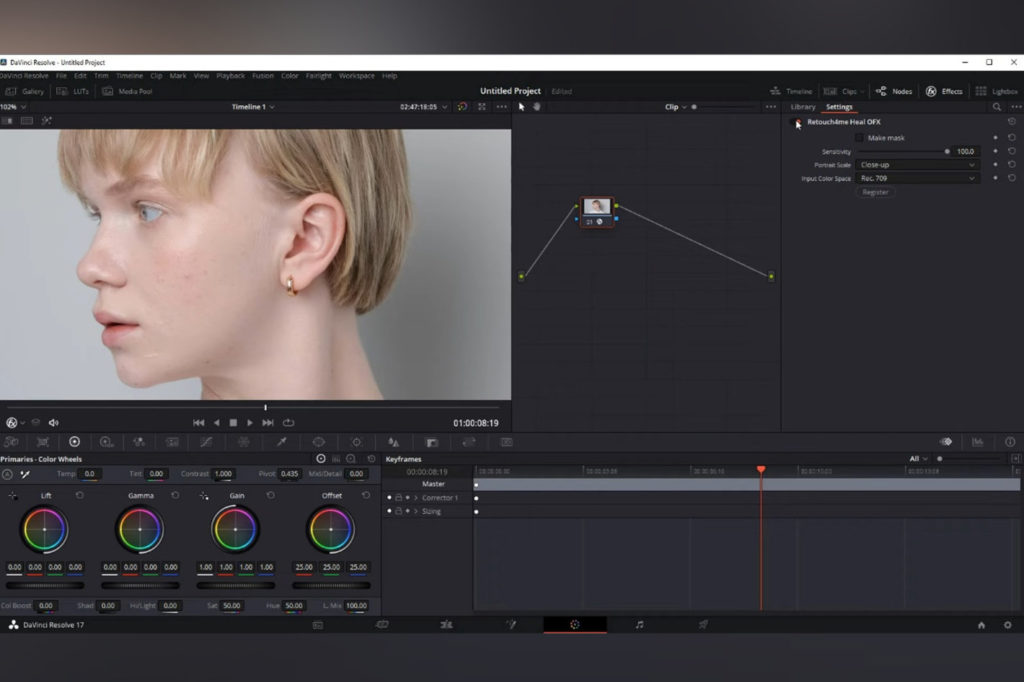 Retouch4me introduces plugins for DaVinci Resolve