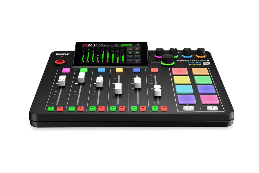 RØDE unveils the RØDECaster Pro II mixer-multitrack recorder-virtual cart player 7