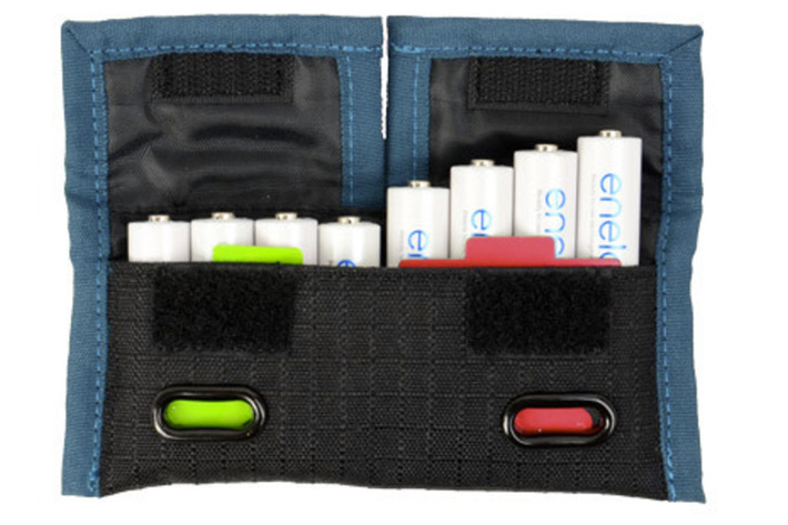 Rogue Indicator Battery Pouch: a battery organizer