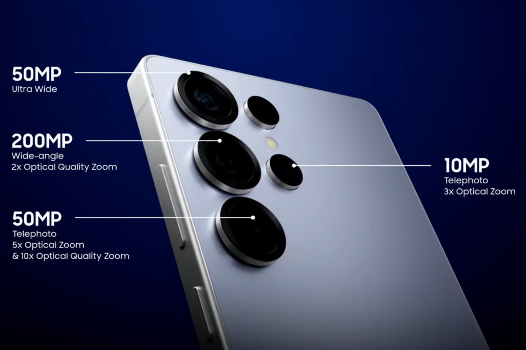 Samsung S25 Ultra: 10-bit HDR, Galaxy Log and Audio Eraser for video