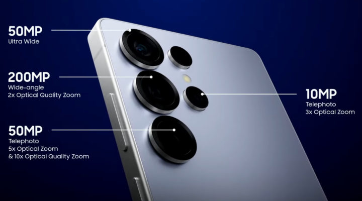 Samsung S25 Ultra: 10-bit HDR, Galaxy Log and Audio Eraser for video