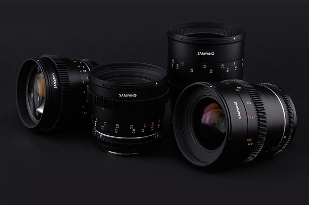 Samyang announces your first cine lens set