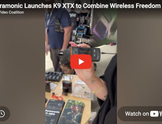 Saramonic at Cine Gear 2026 – The K9 XTX is Designed to be the Ultimate Wireless Audio Upgrade 2