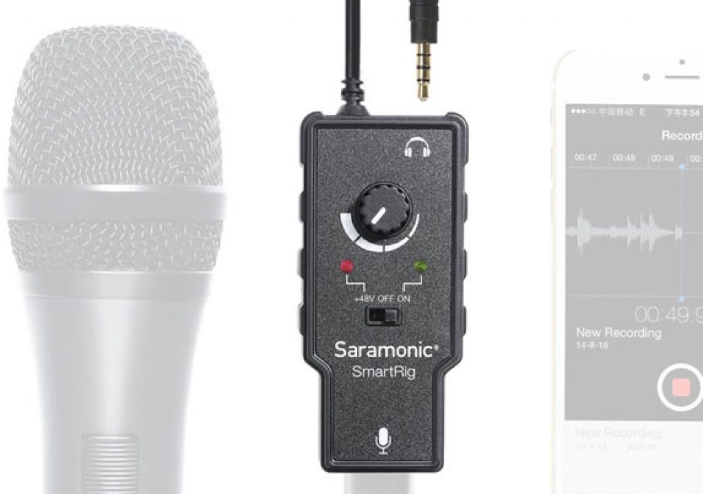 Connect a XLR microphone to your smartphone 1
