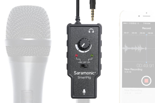 Connect a XLR microphone to your smartphone 11