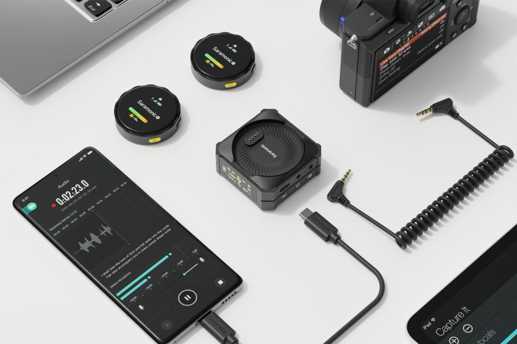 Saramonic Blink Me: a microphone with touch screen