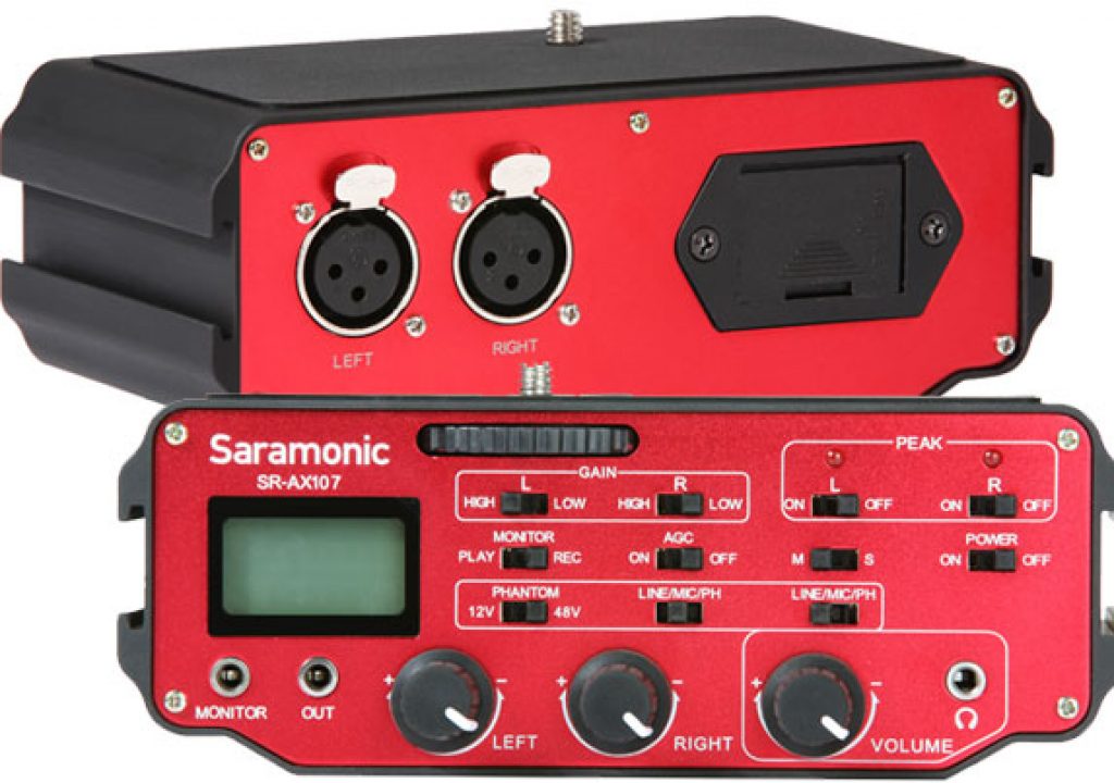 Audio adapters for DSLRs and Blackmagic cameras 1