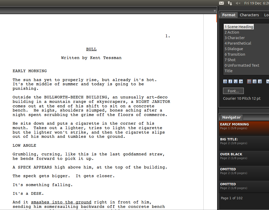 Fade In Pro: Screenwriting's best kept secret 1