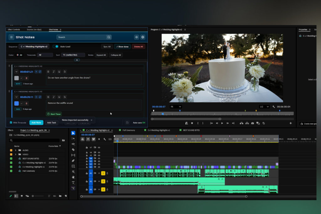 Digital Anarchy announces ShotNotes for Premiere Pro