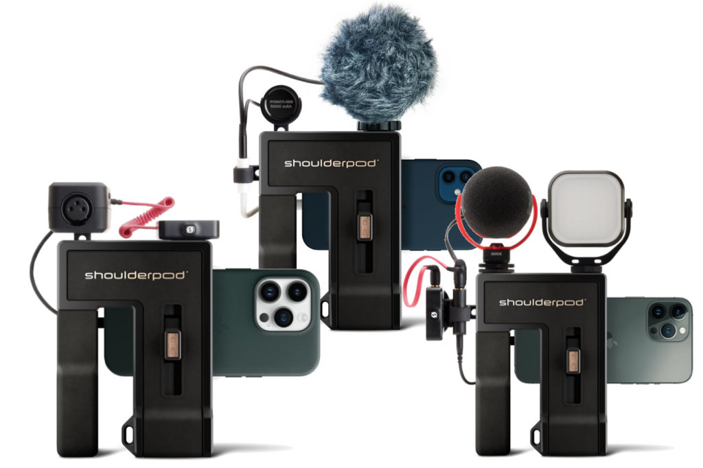 Shoulderpod introduces video PODS for smartphones