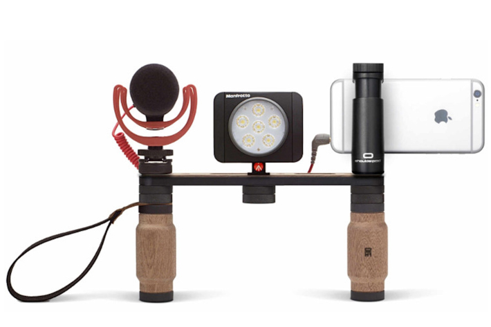 Shoulderpod, rigs and grips for smartphones