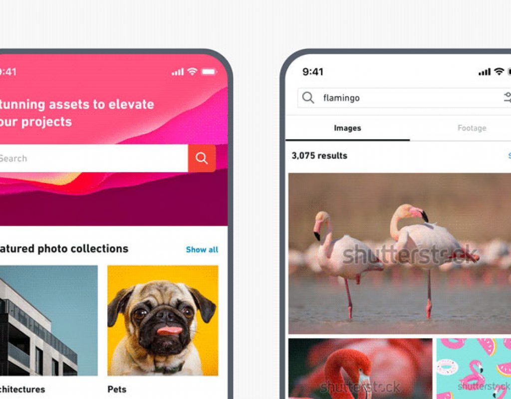 Shutterstock: footage library now available for mobile users