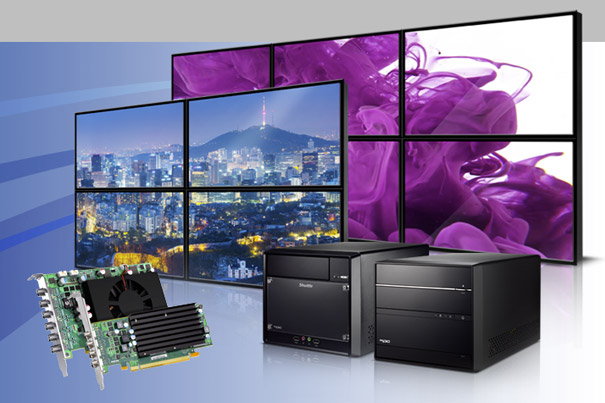 Shuttle and Matrox Show Video Walls at InfoComm 1